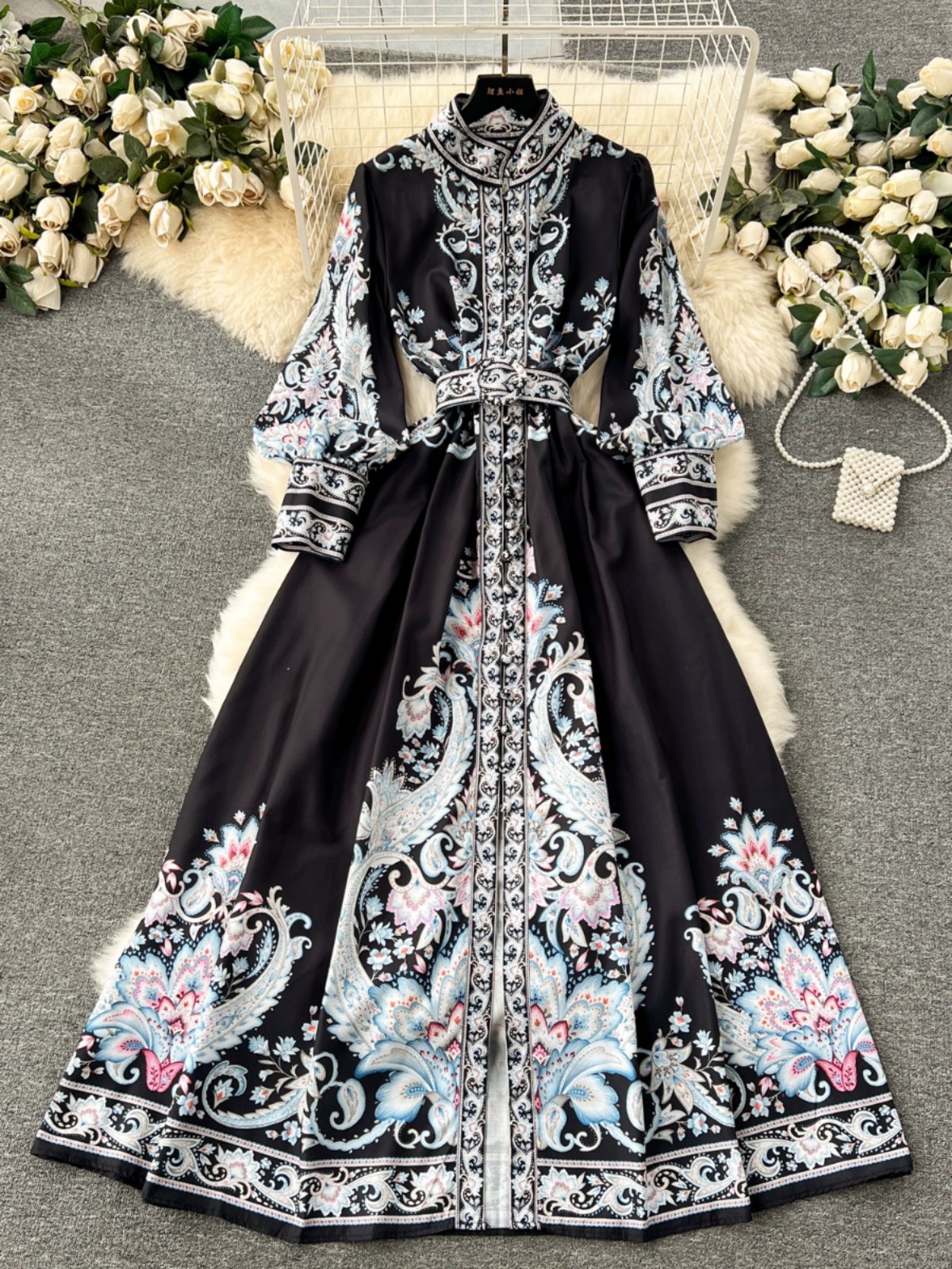 Unique faces dress ED336 images